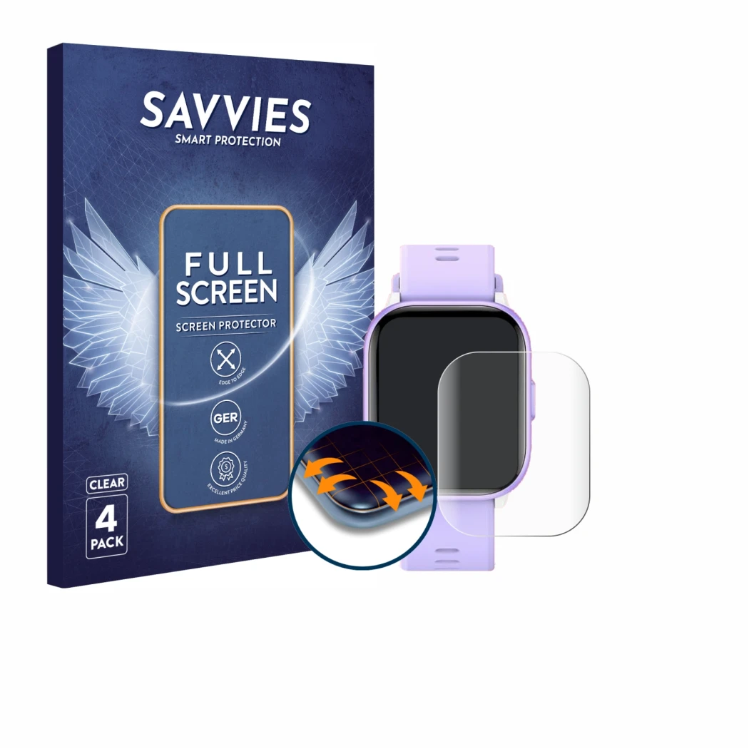 Parte frontale di una confezione del prodotto con il logo del marchio Savvies. Accanto è raffigurato il dispositivo meoonley W