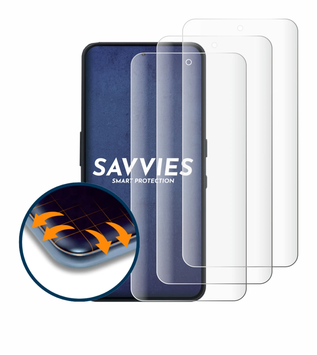 Immagine del dispositivo Nothing Phone (3a) Lite con un'ampia varietà di protezioni per lo schermo.