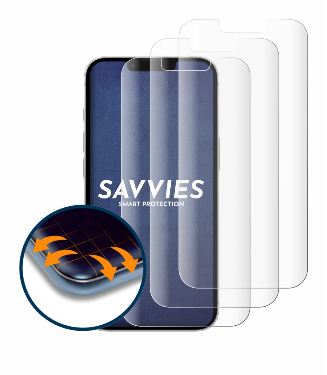 Immagine del dispositivo Apple iPhone 17e con un'ampia varietà di protezioni per lo schermo.