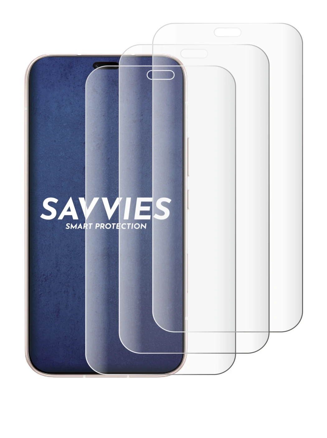 Immagine del dispositivo Honor 600 Lite con un'ampia varietà di protezioni per lo schermo.