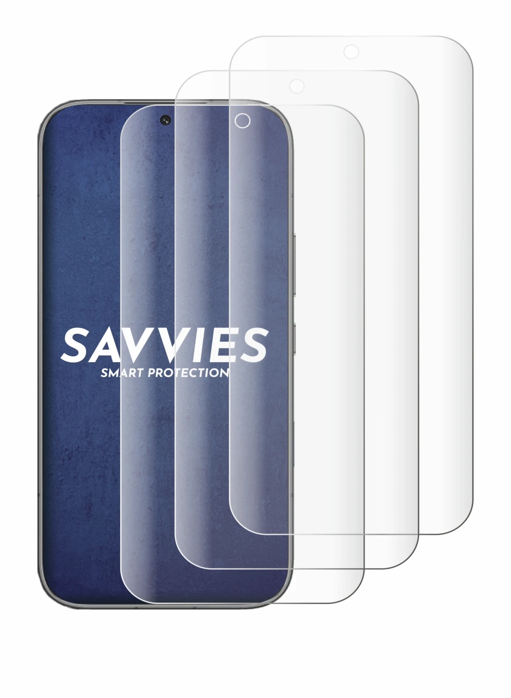 Immagine del dispositivo Honor 600 con un'ampia varietà di protezioni per lo schermo.