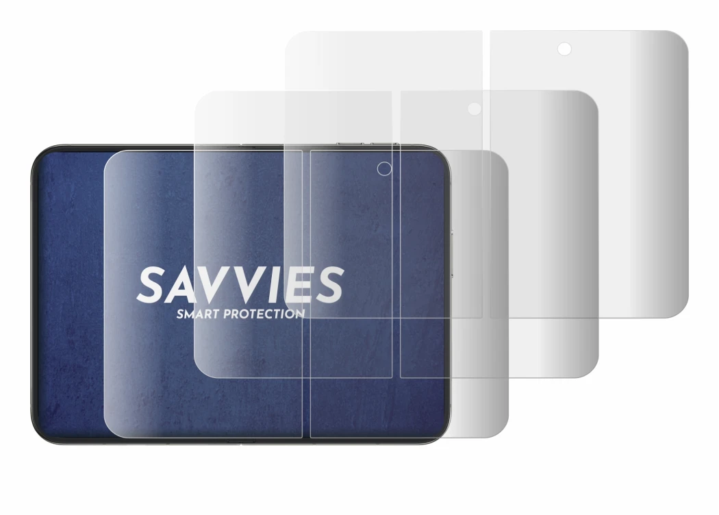 Immagine del dispositivo Apple iPhone Duo (Display interno) con un'ampia varietà di protezioni per lo schermo.
