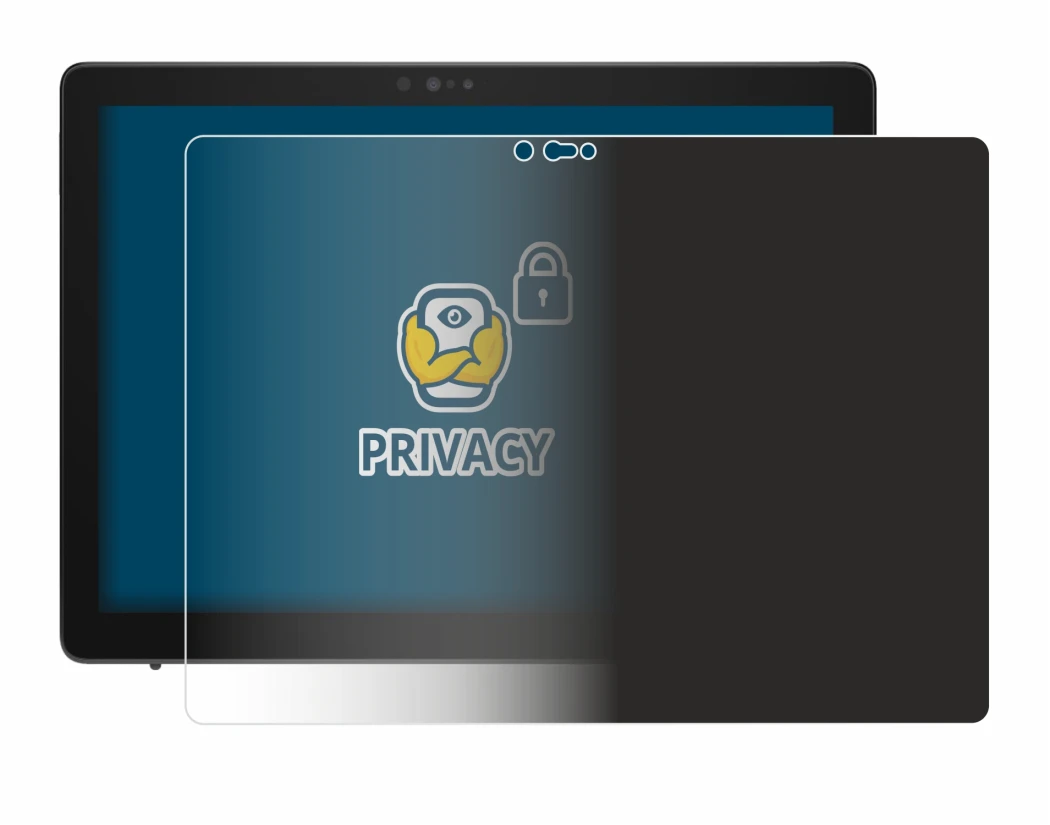 Immagine del dispositivo Dell Latitude 7200 2-in-1 con un'ampia varietà di protezioni per lo schermo.