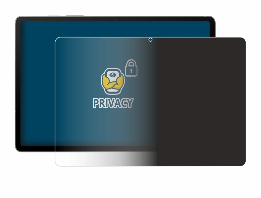 Immagine del dispositivo Samsung Galaxy Tab S10 FE WiFi con un'ampia varietà di protezioni per lo schermo.