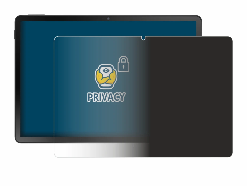 Immagine del dispositivo Doogee U11 Pro con un'ampia varietà di protezioni per lo schermo.