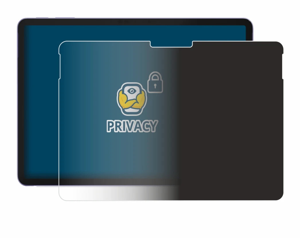 Immagine del dispositivo Microsoft Surface Pro 12 con un'ampia varietà di protezioni per lo schermo.