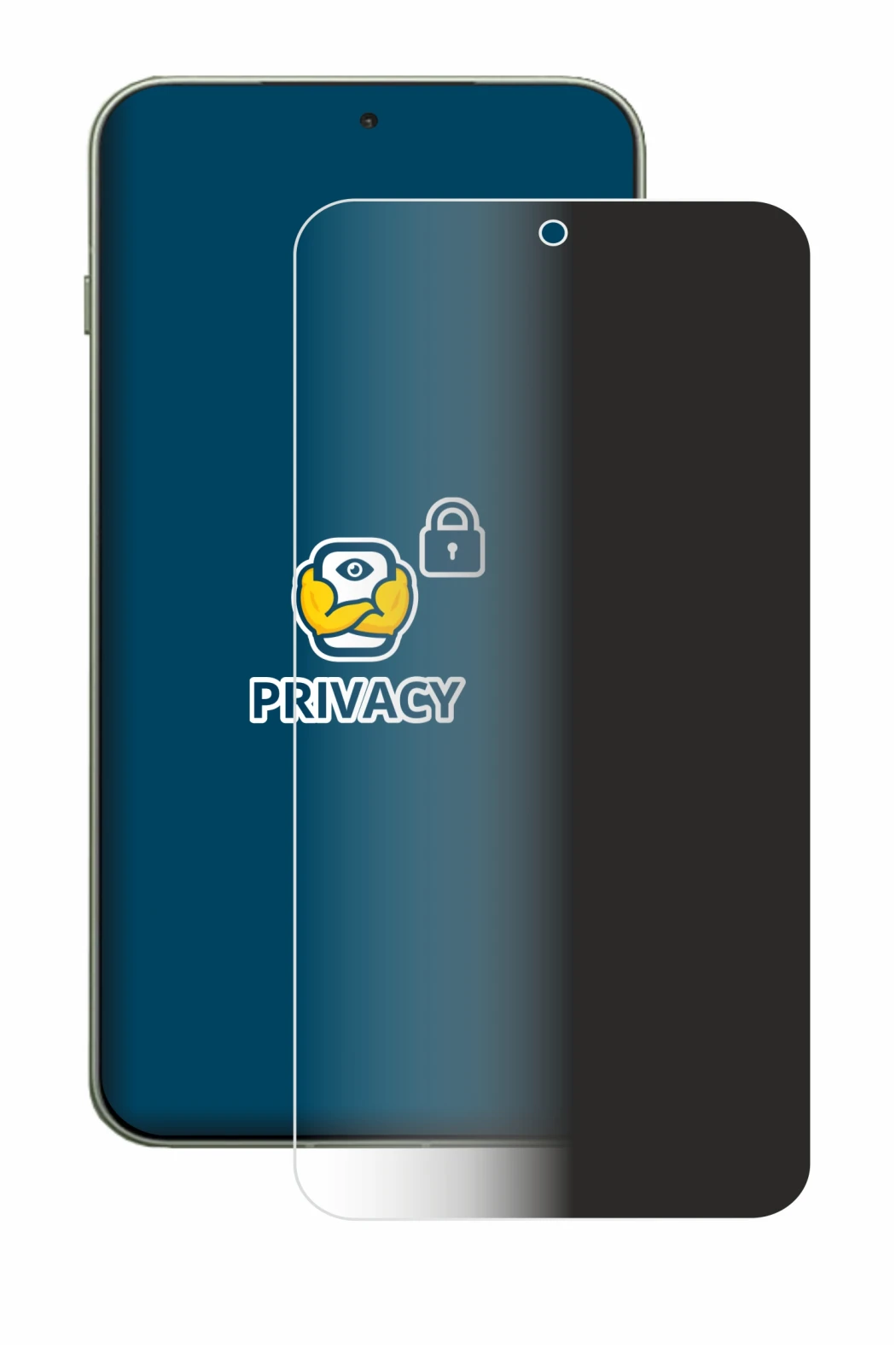 Immagine del dispositivo OnePlus 13T con un'ampia varietà di protezioni per lo schermo.