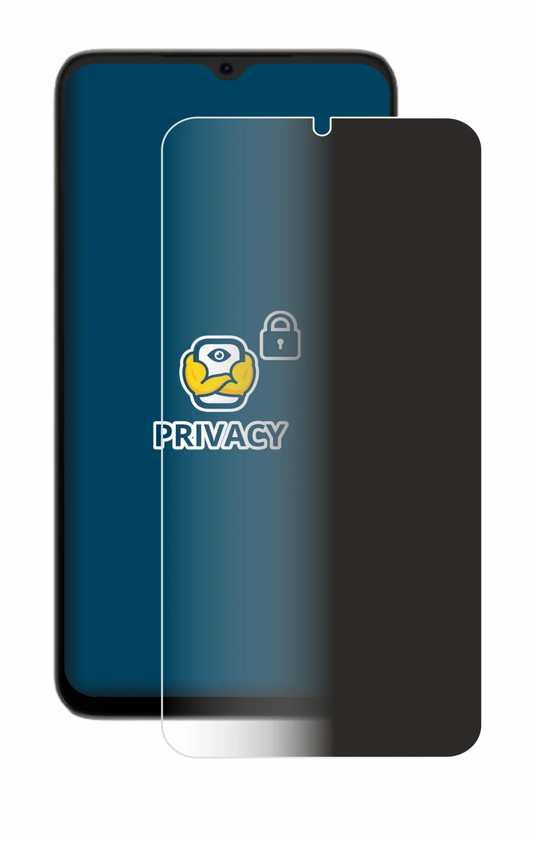 Immagine del dispositivo Doogee Note 56X Pro con un'ampia varietà di protezioni per lo schermo.