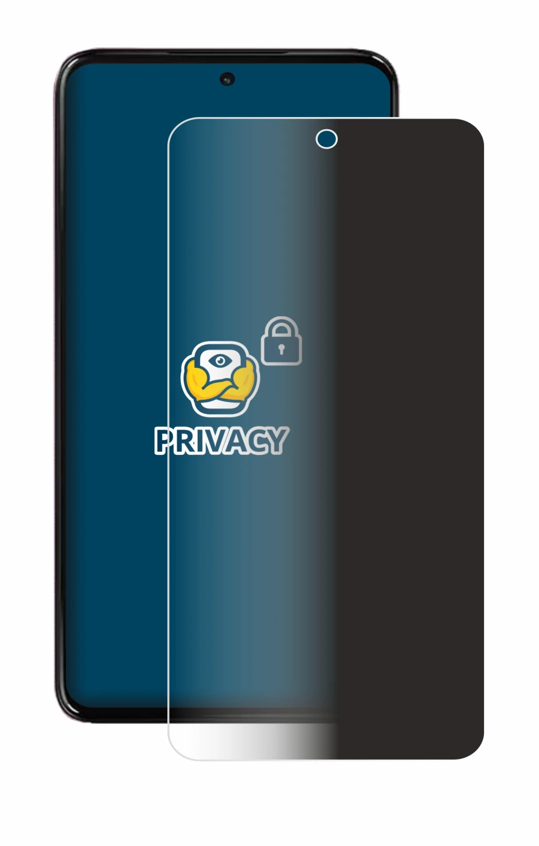 Immagine del dispositivo Motorola Moto G17 Power con un'ampia varietà di protezioni per lo schermo.