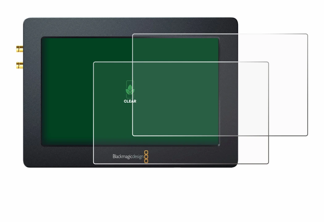 Immagine del dispositivo Blackmagic Design Blackmagic Video Assist 4K (7.0) con un'ampia varietà di protezioni per lo schermo.