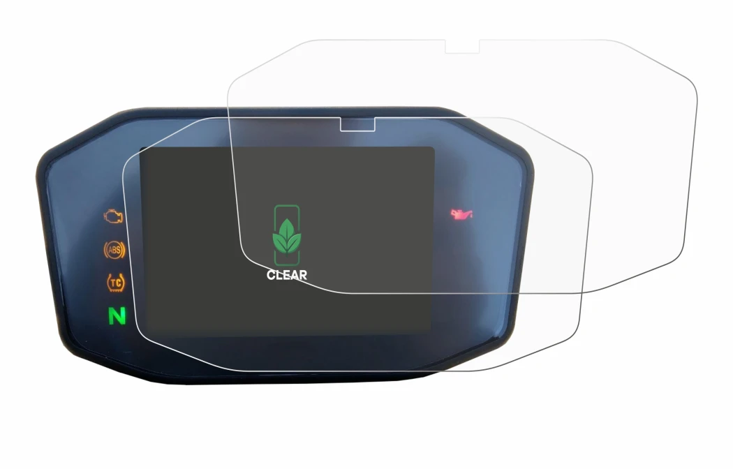 Immagine del dispositivo KTM 690 Duke 2016 con un'ampia varietà di protezioni per lo schermo.