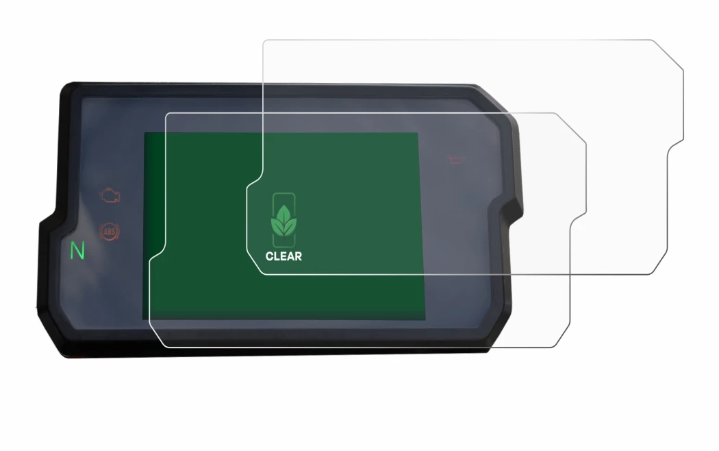 Immagine del dispositivo KTM 125 / 390 Duke 2017+ con un'ampia varietà di protezioni per lo schermo.