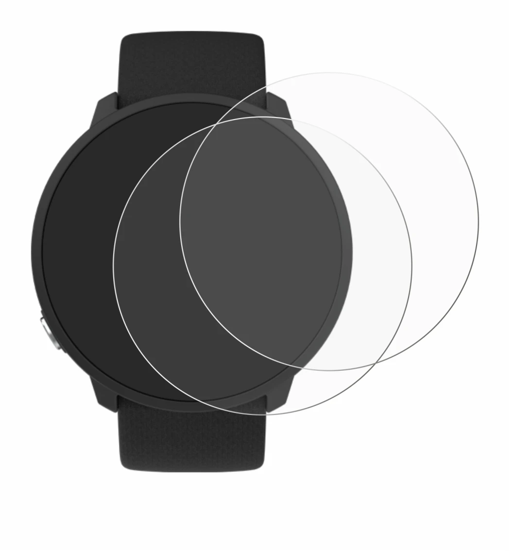 Immagine del dispositivo Polar Unite con un'ampia varietà di protezioni per lo schermo.