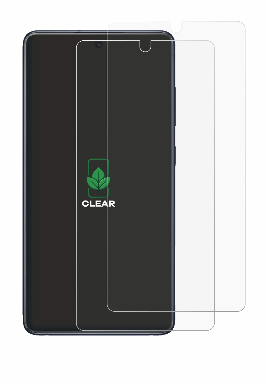 Immagine del dispositivo Samsung Galaxy S20 FE 5G con un'ampia varietà di protezioni per lo schermo.