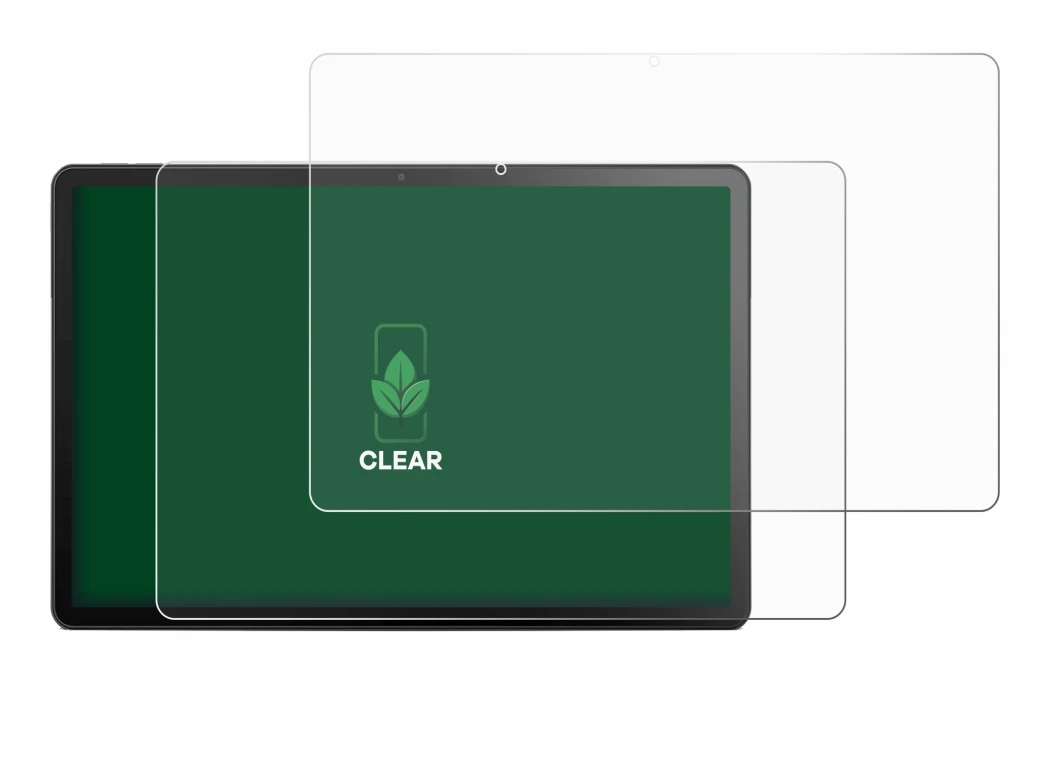Immagine del dispositivo Lenovo Tab M10 Plus (3a Gen.) con un'ampia varietà di protezioni per lo schermo.