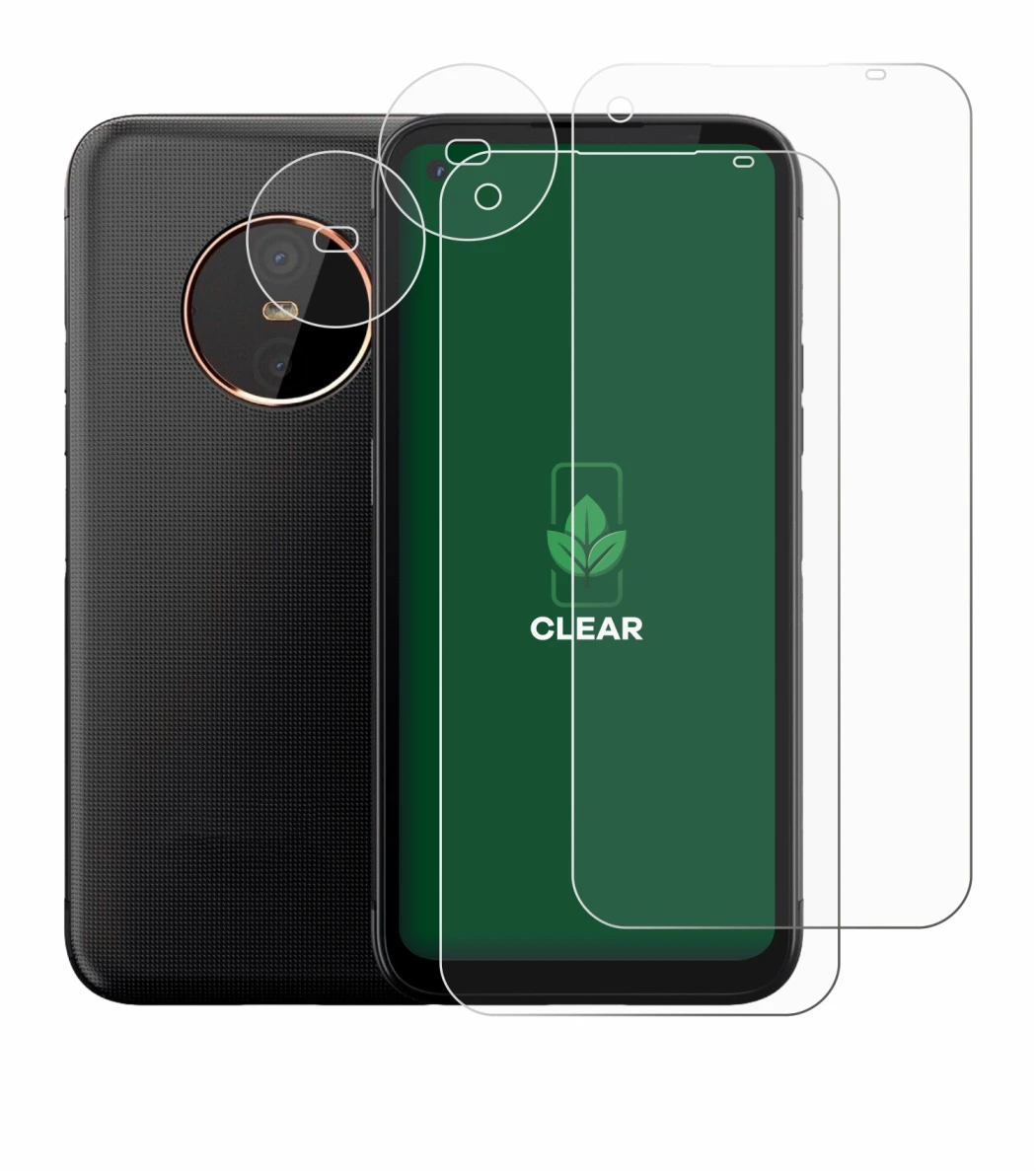 Immagine del dispositivo Gigaset GX6 (Fronte+Fotocamera) con un'ampia varietà di protezioni per lo schermo.