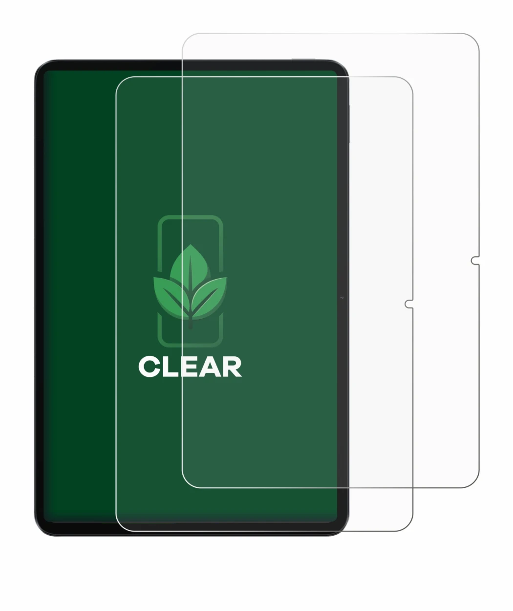 Immagine del dispositivo Xiaomi Pad 6 con un'ampia varietà di protezioni per lo schermo.