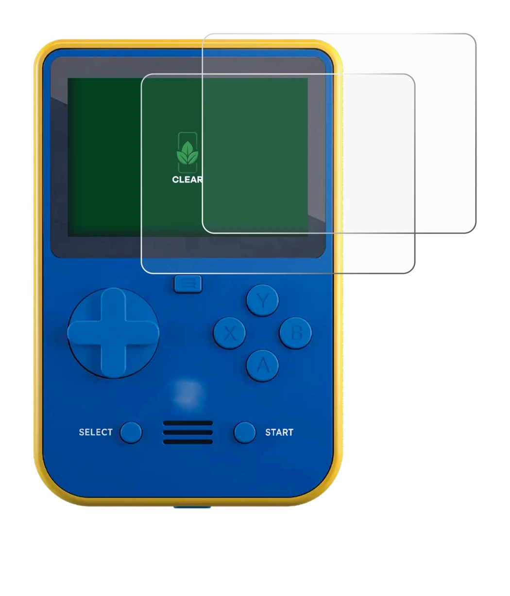 Immagine del dispositivo Blaze Super Pocket con un'ampia varietà di protezioni per lo schermo.