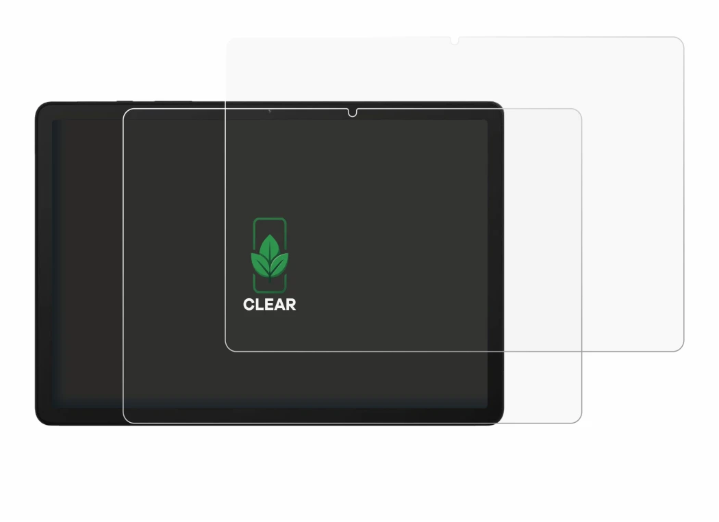 Immagine del dispositivo Samsung Galaxy Tab A9 Plus WiFi con un'ampia varietà di protezioni per lo schermo.