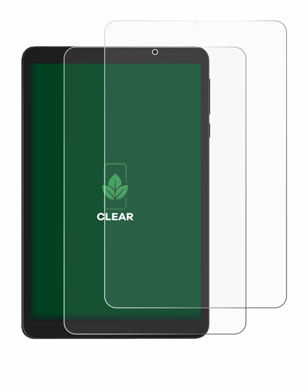 Immagine del dispositivo Doogee T20 Mini con un'ampia varietà di protezioni per lo schermo.
