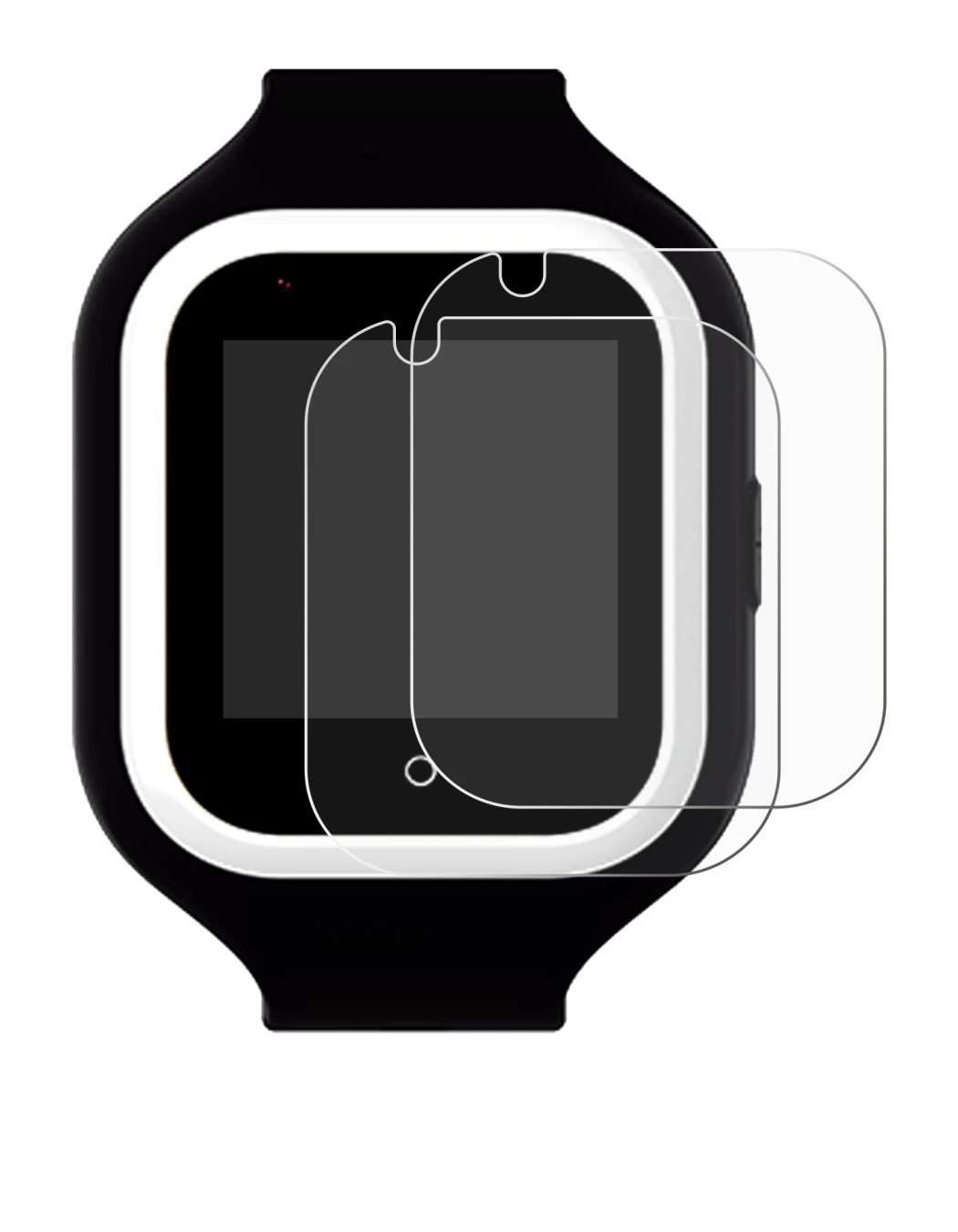 Immagine del dispositivo SaveFamily Iconic Plus 4G con un'ampia varietà di protezioni per lo schermo.