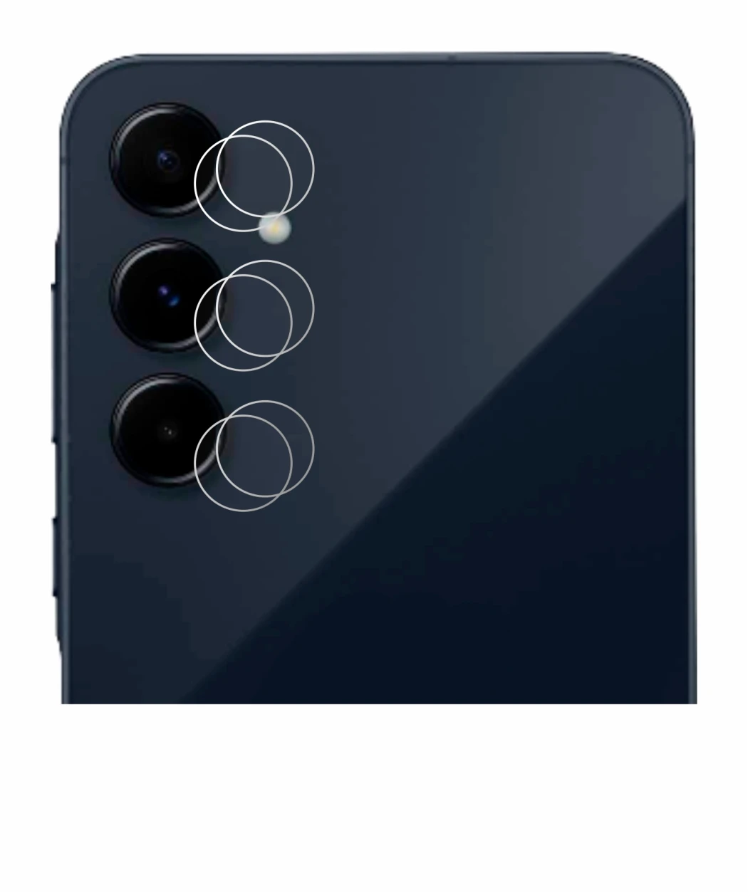 Immagine del dispositivo Samsung Galaxy A35 5G (SOLO Fotocamera) con un'ampia varietà di protezioni per lo schermo.
