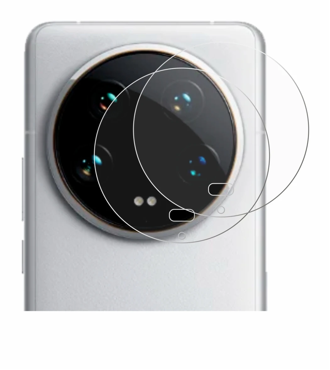 Immagine del dispositivo Xiaomi 14 Ultra (SOLO Fotocamera) con un'ampia varietà di protezioni per lo schermo.