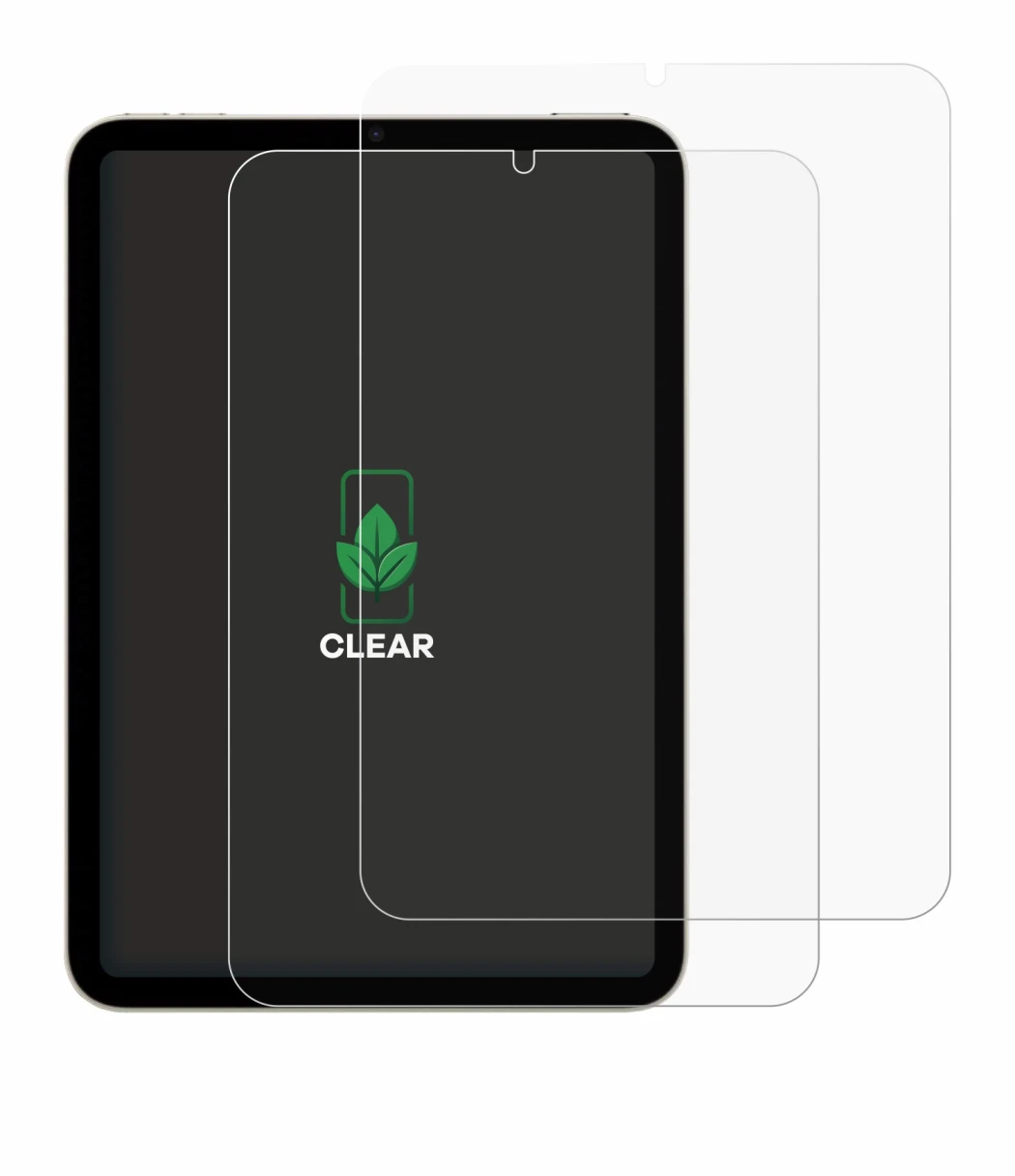 Immagine del dispositivo Apple iPad Mini 7 WiFi 2024 con un'ampia varietà di protezioni per lo schermo.