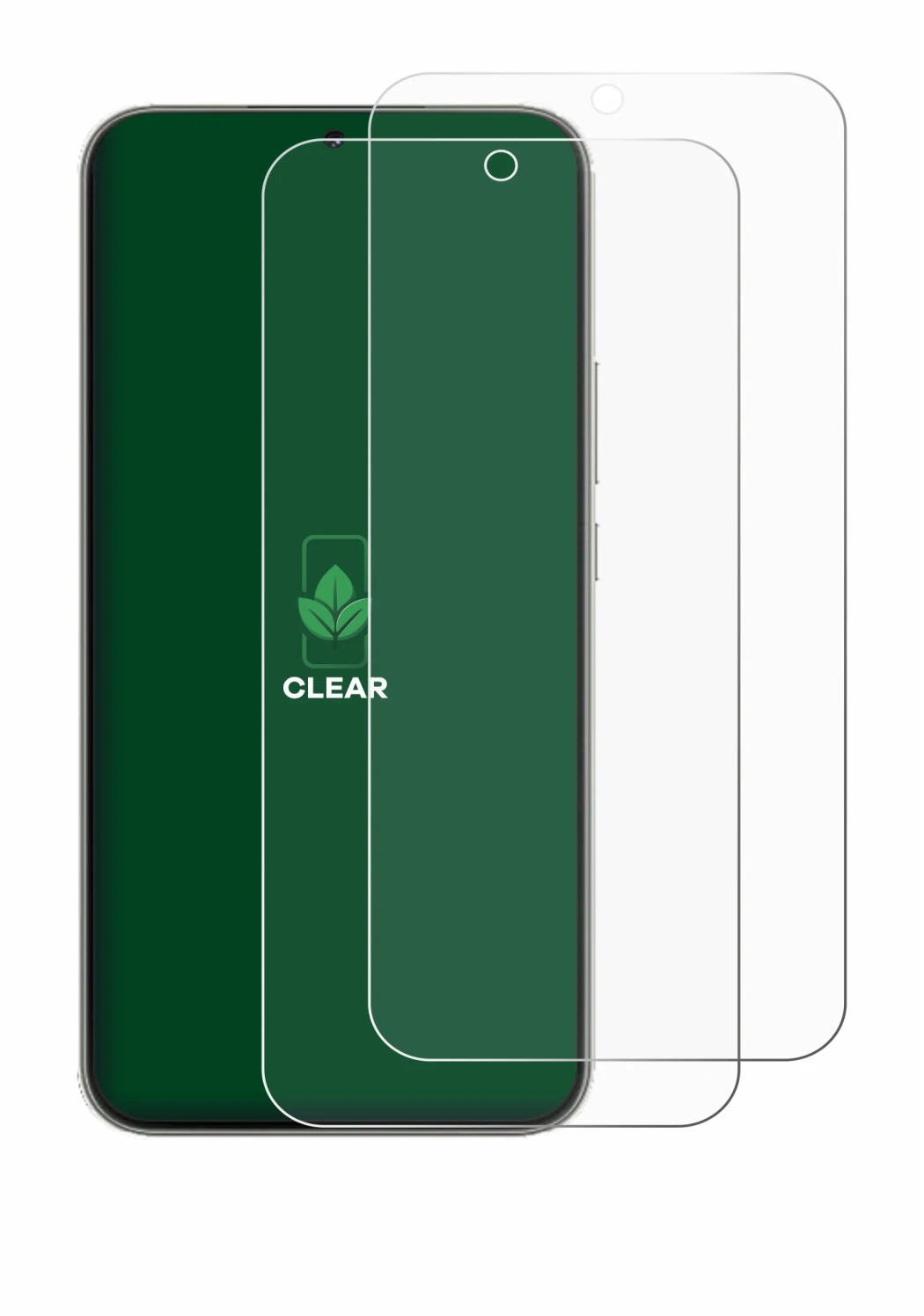 Immagine del dispositivo Huawei Nova 13 con un'ampia varietà di protezioni per lo schermo.