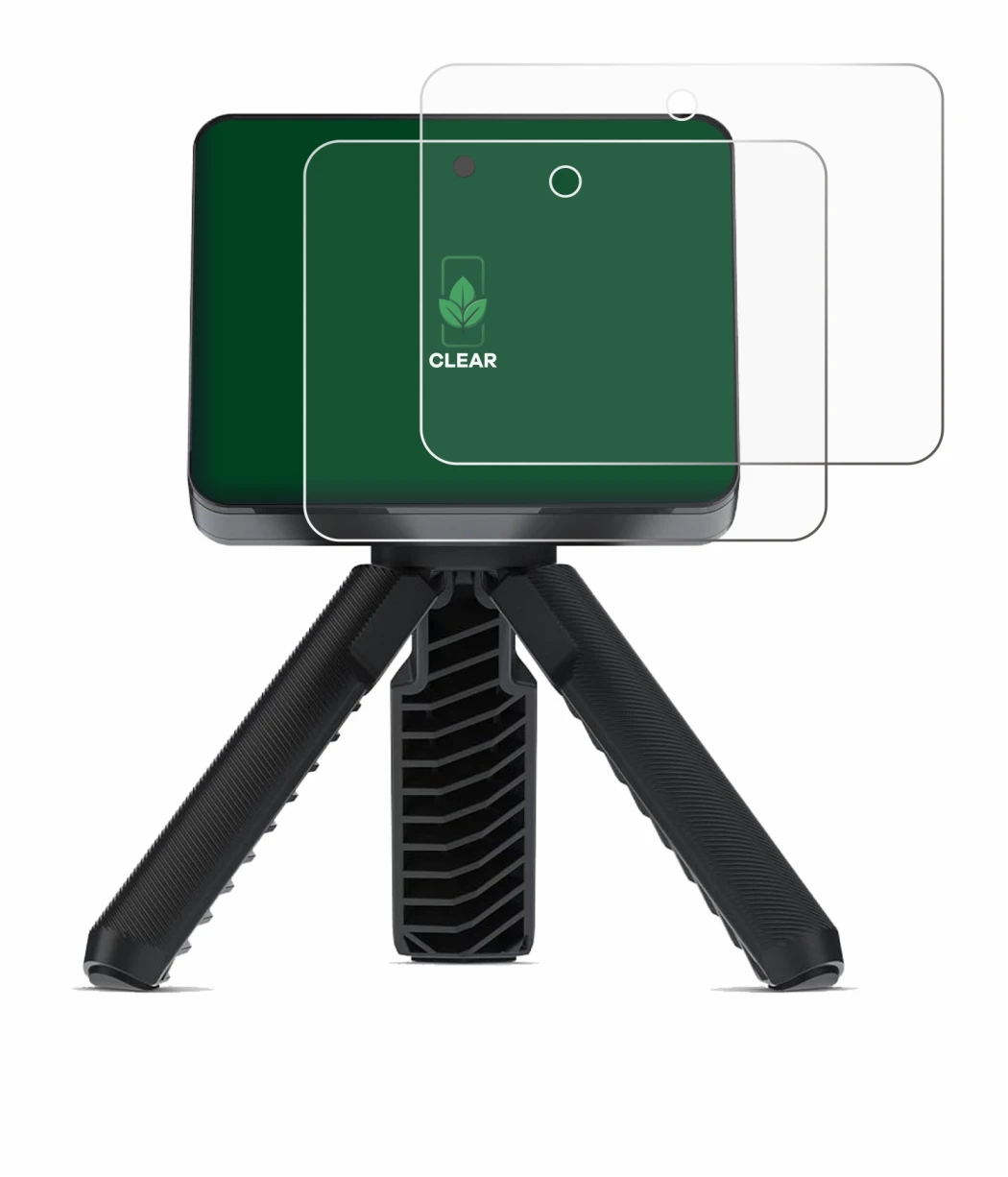 Immagine del dispositivo Garmin Approach R10 con un'ampia varietà di protezioni per lo schermo.