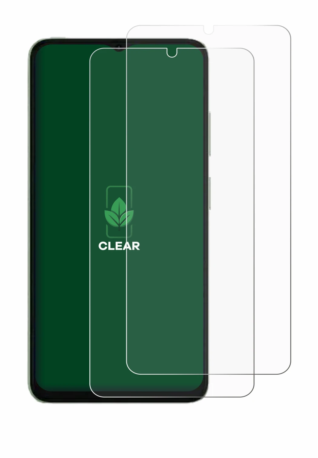 Immagine del dispositivo Ulefone Note 19 con un'ampia varietà di protezioni per lo schermo.