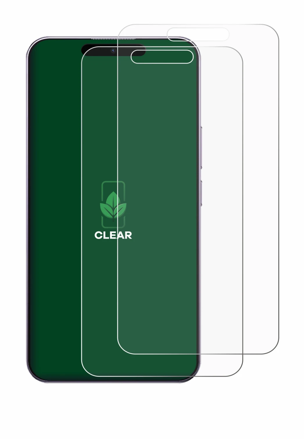 Immagine del dispositivo Oukitel P1 con un'ampia varietà di protezioni per lo schermo.