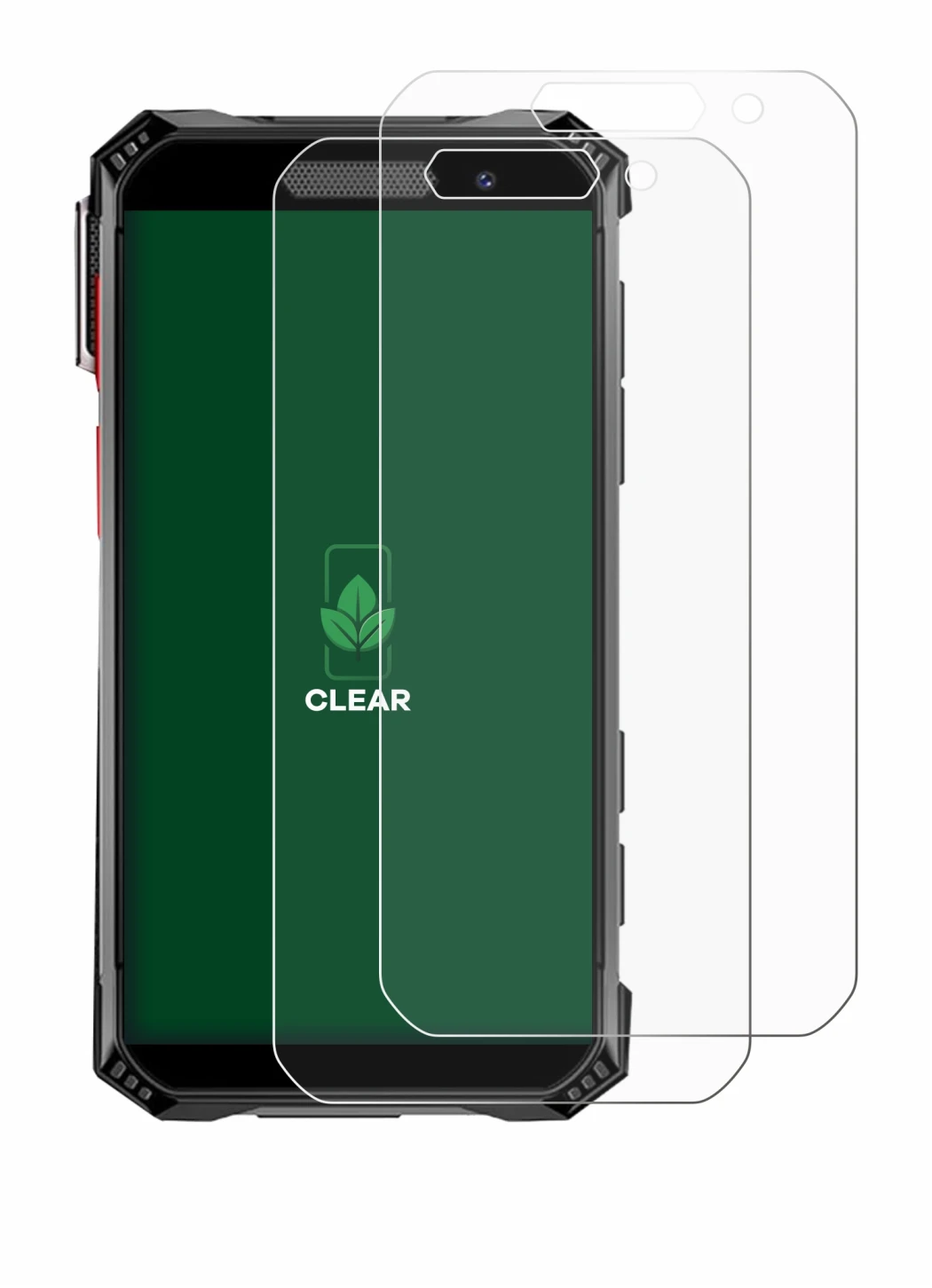 Immagine del dispositivo Soyes S10 Max con un'ampia varietà di protezioni per lo schermo.