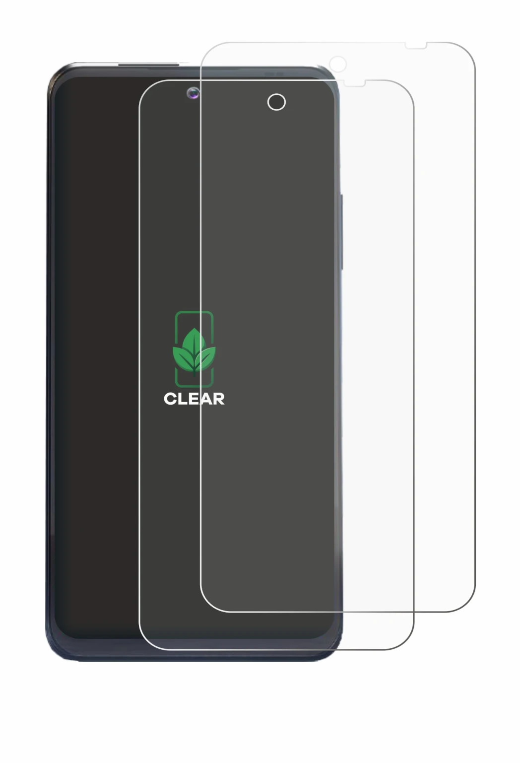 Immagine del dispositivo Thuraya One con un'ampia varietà di protezioni per lo schermo.