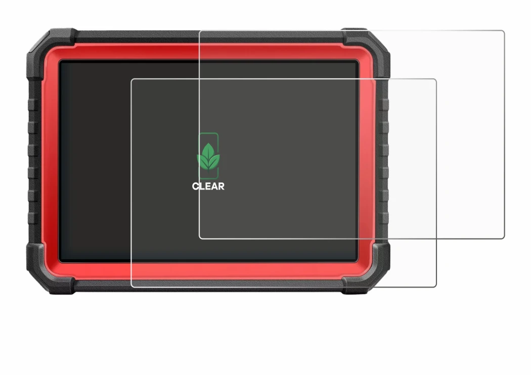 Immagine del dispositivo Launch X-431 PRO3S+ V5.0 con un'ampia varietà di protezioni per lo schermo.