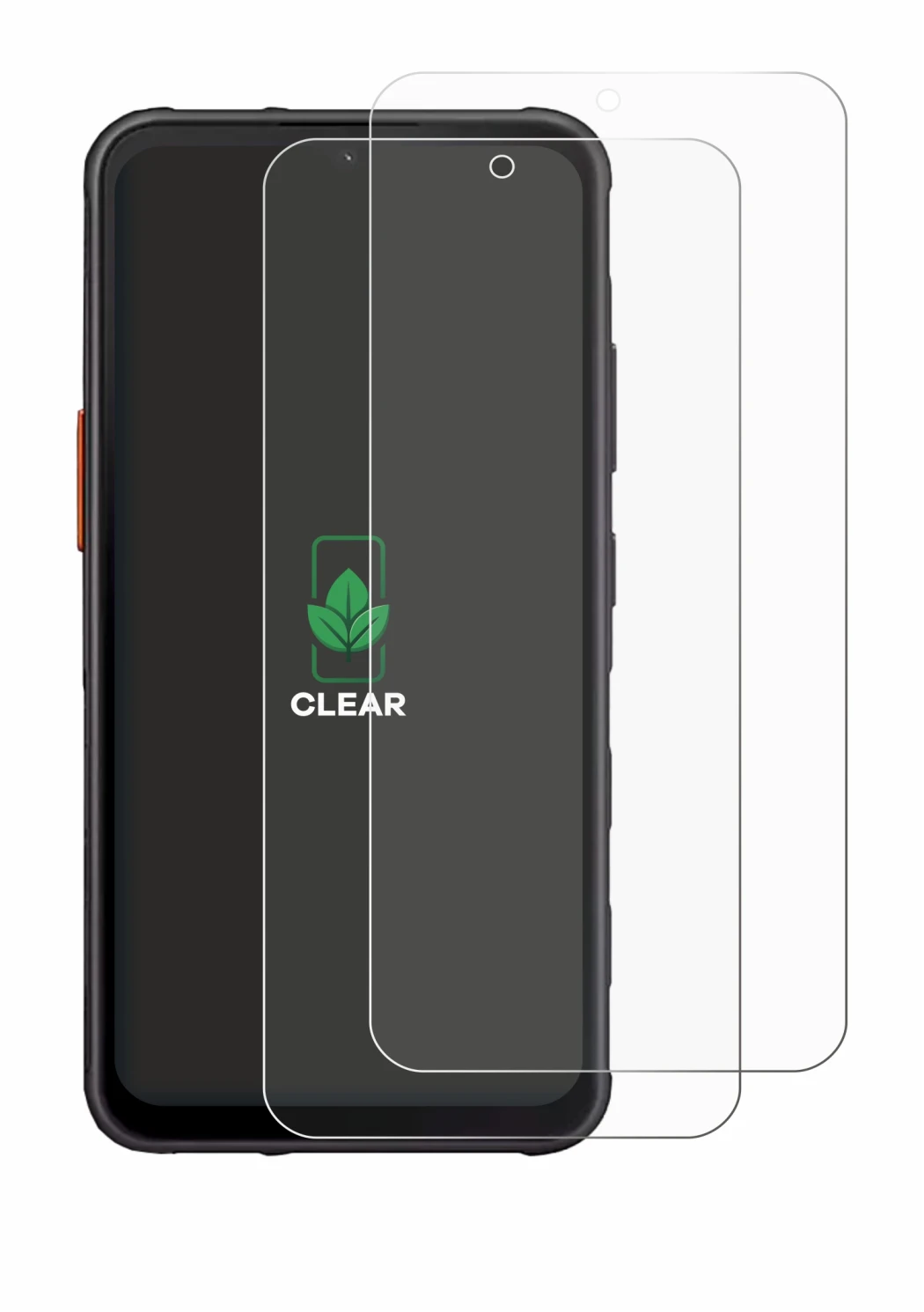 Immagine del dispositivo Samsung Galaxy XCover 7 Pro con un'ampia varietà di protezioni per lo schermo.