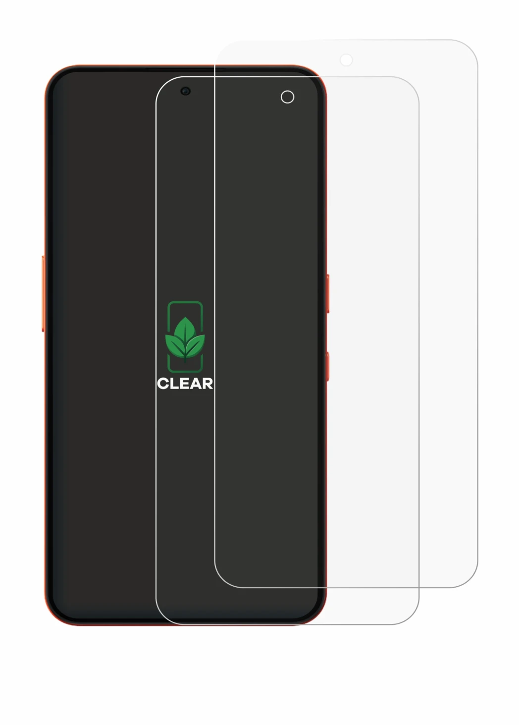 Immagine del dispositivo Nothing CMF Phone 2 Pro con un'ampia varietà di protezioni per lo schermo.