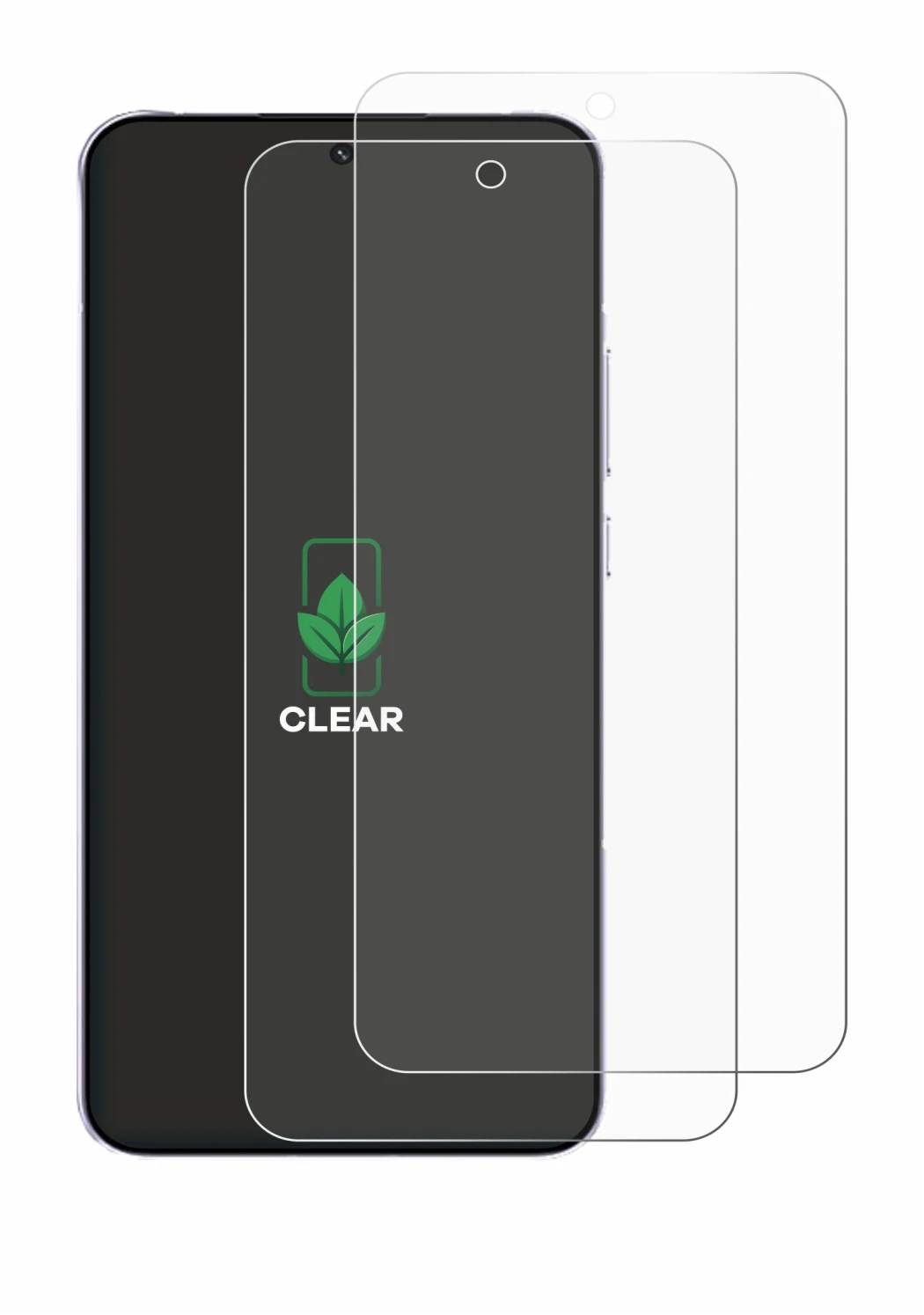 Immagine del dispositivo Oppo Reno 14 Pro con un'ampia varietà di protezioni per lo schermo.