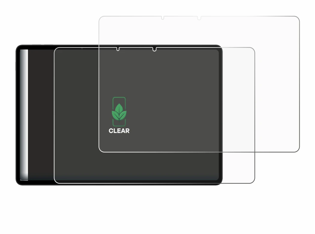 Immagine del dispositivo Oppo Pad SE con un'ampia varietà di protezioni per lo schermo.