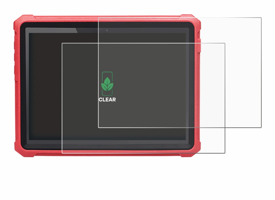 Immagine del dispositivo Launch X-431 Pro3 V+ Elite con un'ampia varietà di protezioni per lo schermo.