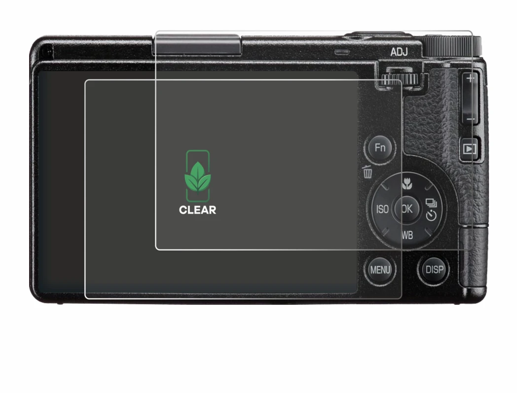 Immagine del dispositivo Ricoh GR IV 2025 con un'ampia varietà di protezioni per lo schermo.