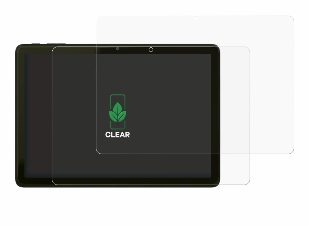 Immagine del dispositivo VALE Tablet V10A con un'ampia varietà di protezioni per lo schermo.