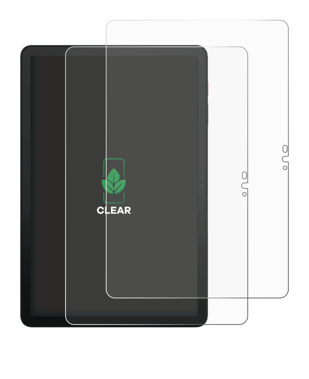 Immagine del dispositivo Telekom T Tablet 2 con un'ampia varietà di protezioni per lo schermo.