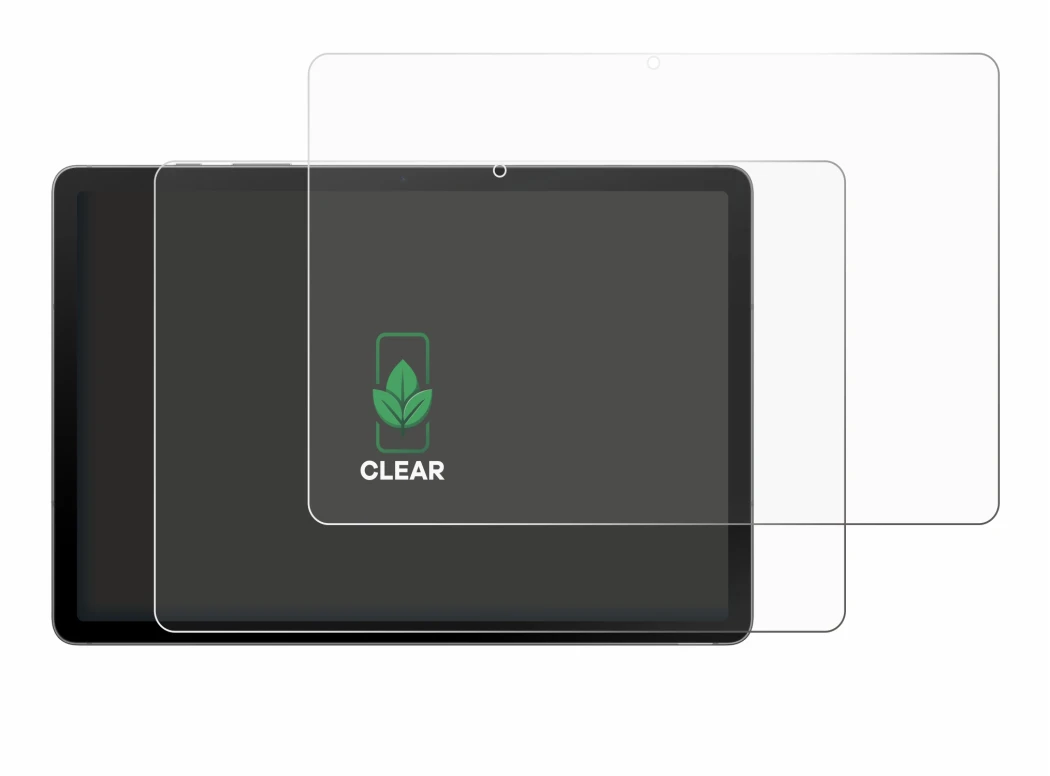 Immagine del dispositivo Samsung Galaxy Tab S10 Lite con un'ampia varietà di protezioni per lo schermo.