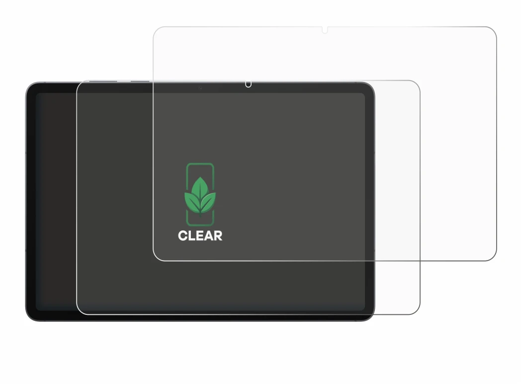 Immagine del dispositivo Samsung Galaxy Tab S11 con un'ampia varietà di protezioni per lo schermo.