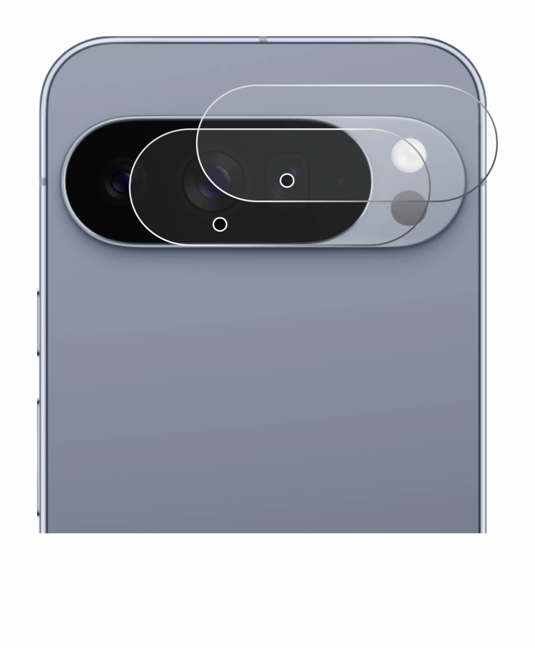 Immagine del dispositivo Google Pixel 10 Pro XL (SOLO Fotocamera) con un'ampia varietà di protezioni per lo schermo.