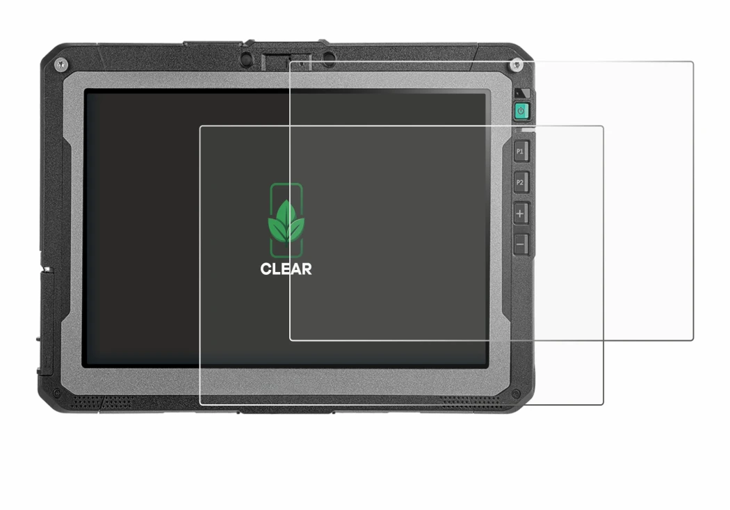 Immagine del dispositivo Getac ZX10 G2 con un'ampia varietà di protezioni per lo schermo.