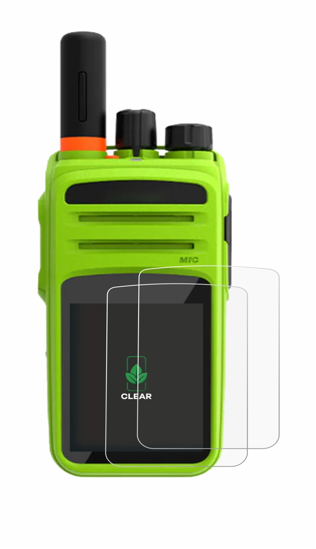 Immagine del dispositivo Talkpod N58 con un'ampia varietà di protezioni per lo schermo.