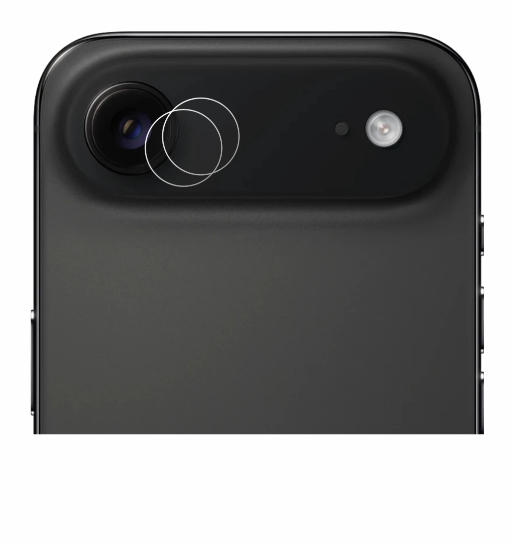 Immagine del dispositivo Apple iPhone Air (SOLO Fotocamera) con un'ampia varietà di protezioni per lo schermo.