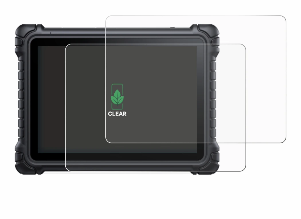 Immagine del dispositivo iCarsoft CR Eagle con un'ampia varietà di protezioni per lo schermo.